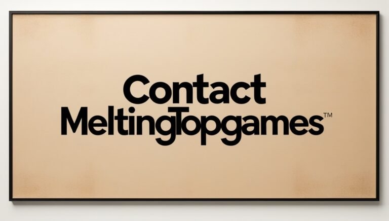 contact meltingtopgames